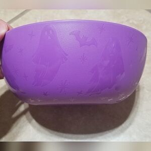 Mainstays Halloween Ghosts & Bats Purple BPA Free 38oz Bowl